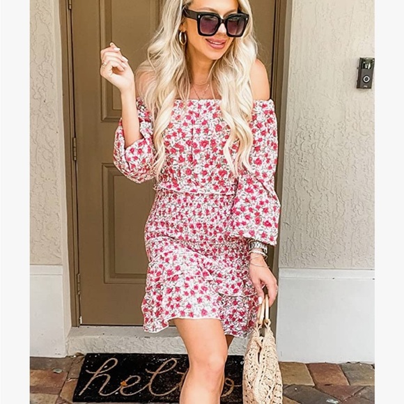 Long Sleeve Spring Summer Dress - Picture 2 of 6